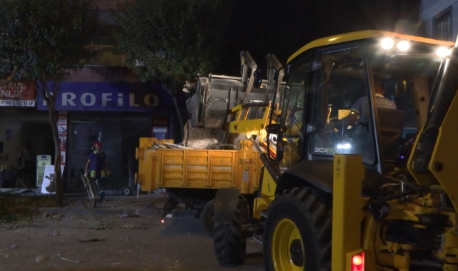 Bahçelievler'de 3 kişinin öldüğü patlamanın ardından çalışmalar tamamlandı