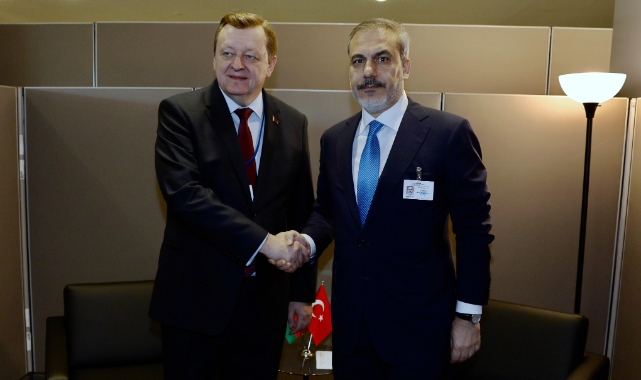 Bakan Fidan, Belaruslu mevkidaşı ile görüştü