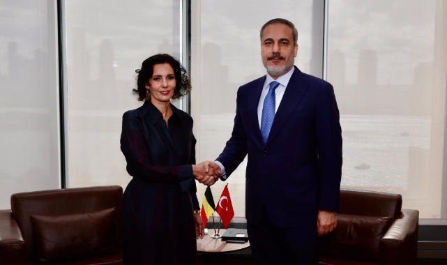 Bakan Fidan, Belçikalı mevkidaşı ile görüştü