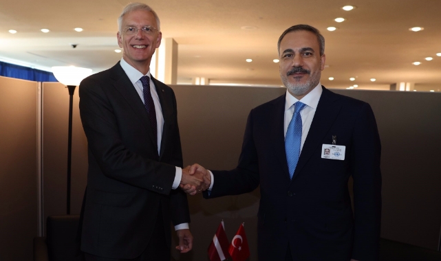 Bakan Fidan Letonyalı mevkidaşı ile görüştü