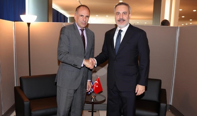 Bakan Fidan, Yunan mevkidaşı ile görüştü