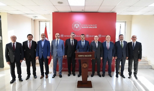 Bakan Tekin Konya'da eğitim işbirliğini destekliyor