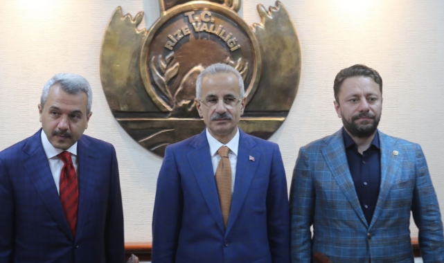 Bakan Uraloğlu: Rize'de ulaşım ve altyapıya 75 milyar lira harcadık