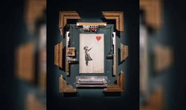 Banksy'nin Glasgow sergisine ziyaretçi rekoru