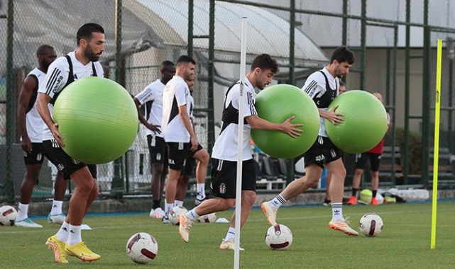 Beşiktaş, Trabzonspor maçının hazırlıklarını sürdürdü