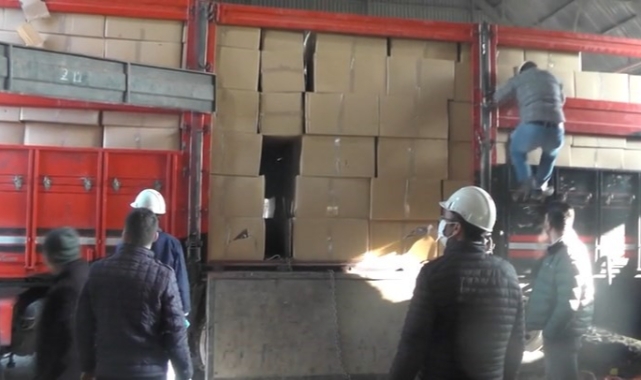 Bolu'da 12 milyon 770 bin makaron ele geçirildi