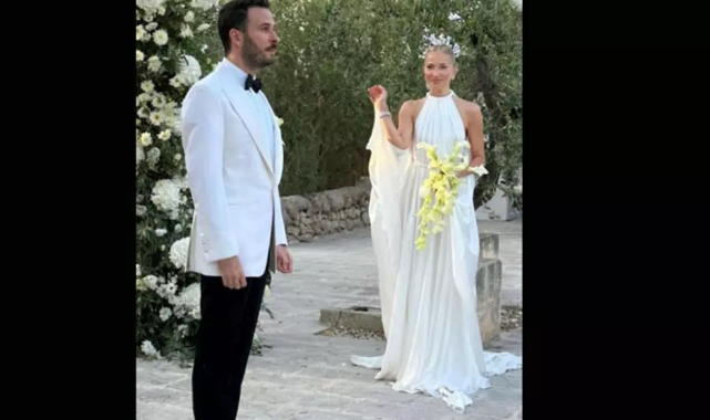 Burcu Esmersoy, rüya gibi bir törenle dünyaevine girdi