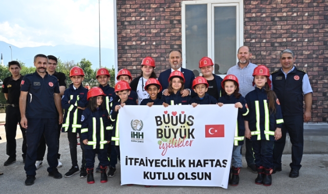 Bursa Büyükşehir belediyesi itfaiyenin 309. yılını kutladı