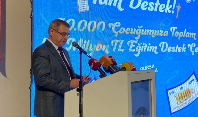 Bursa Büyükşehir'den eğitime tam destek