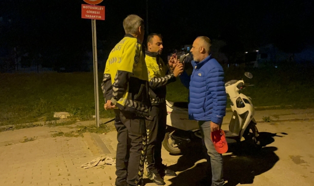 Bursa'da alkollü sürücü ekiplere zor anlar yaşattı