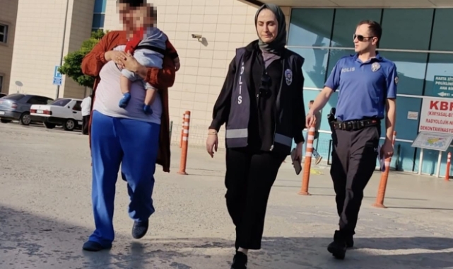 Bursa'da çalıştığı depoyu soydu! Bebeğiyle hapse girdi