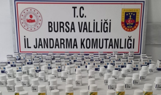 Bursa'da cinsel gücü arttırıcı ilaç operasyonu