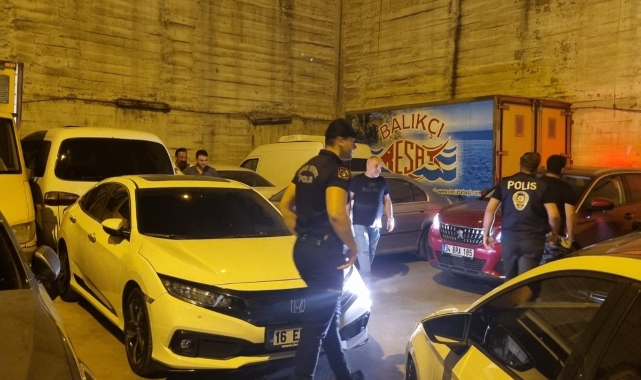 Bursa'da dev trafik operasyonu!