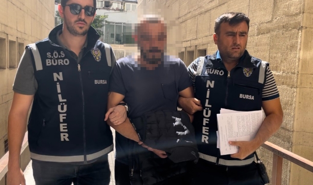 Bursa'da eski sevgilisi şiddetinin şüphelisi adliyeye sevk edildi