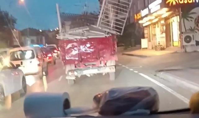 Bursa'da kazaya davetiye çıkardı