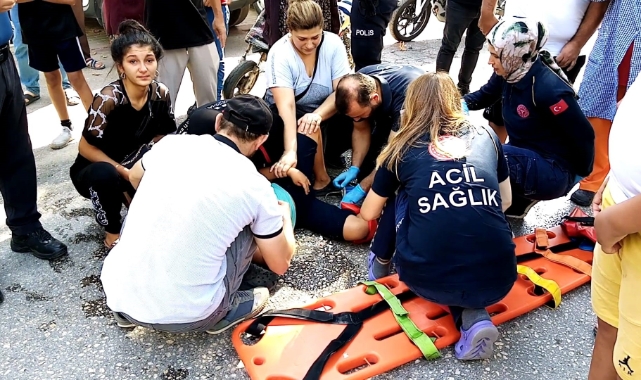 Bursa'da yola aniden fırlayan çocuğa otomobil çarptı