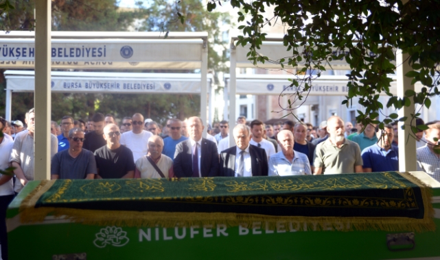 Bursalı pilota gözü yaşlı veda!
