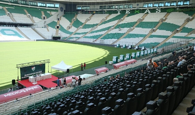 Bursaspor’da Tüzük Kongresi Timsah Park’ta yapılacak