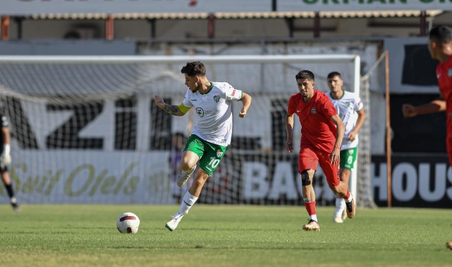 Bursaspor geçen sezonun 2 puan gerisinde kaldı