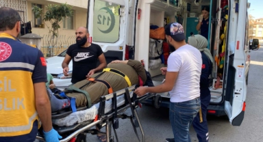 Çamaşır asarken balkondan düşen 8 aylık hamile kadın yaralandı