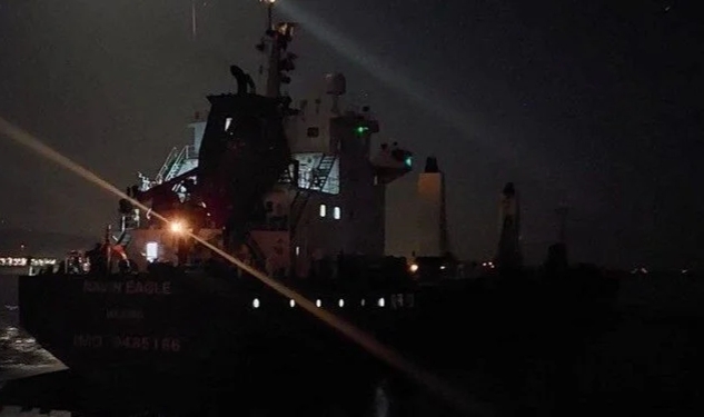 Çanakkale Boğazı’nda kargo gemisi arıza yaptı