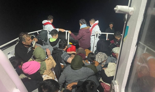 Çanakkale'de 121 kaçak göçmen yakalandı