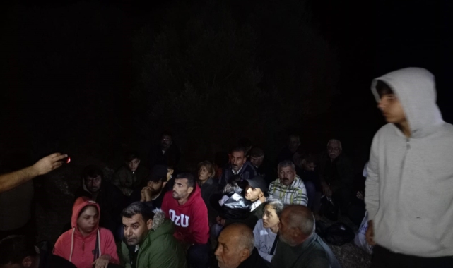 Çanakkale'de 27 kaçak göçmen yakalandı