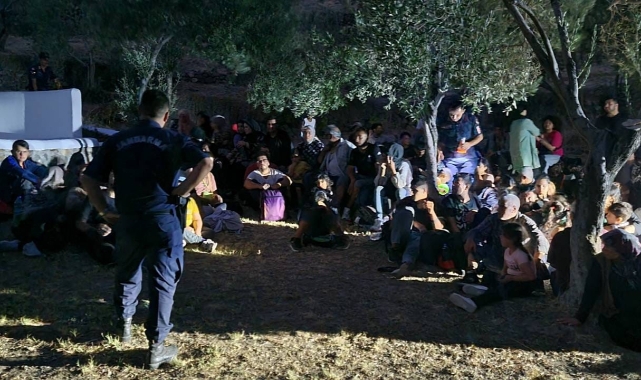 Çanakkale’de 51 kaçak göçmen yakalandı