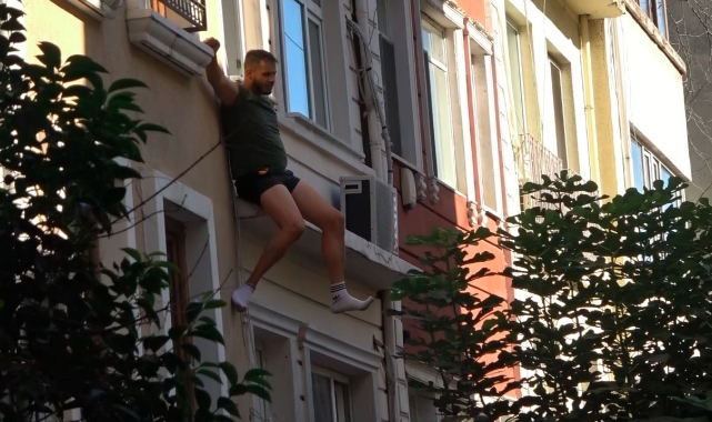 Canına kıymaya kalktı, gözaltına alındı