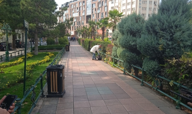 Çantasını unutan öğrenci paniğe neden oldu