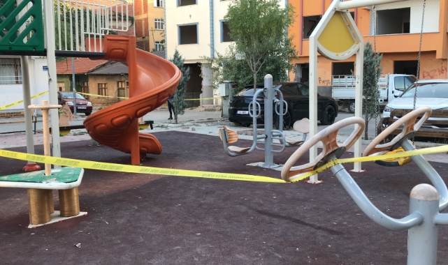 Çocuk oyun parkında silahlı çatışma: 2 gözaltı