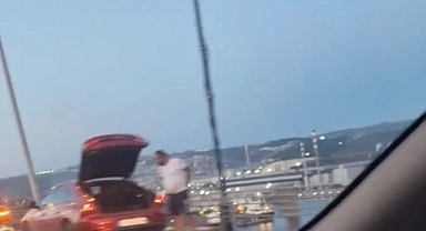 Çok sayıda aracın lastikleri aynı anda patladı