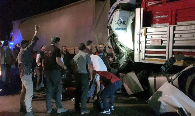 Çorum'da can alan TIR kazası