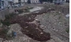 Çorum'da selin gelişi kamerada