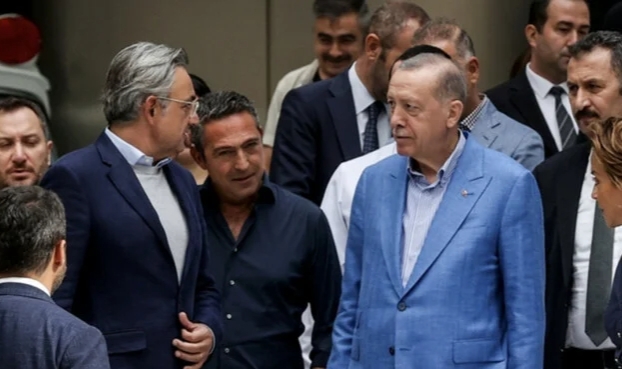 Cumhurbaşkanı Erdoğan, Ali Koç ile görüştü