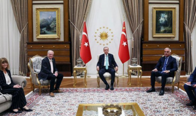 Cumhurbaşkanı Erdoğan, Christian Feichtinger ile bir araya geldi