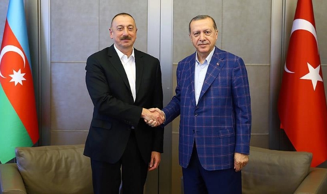 Cumhurbaşkanı Erdoğan, İlham Aliyev ile görüştü