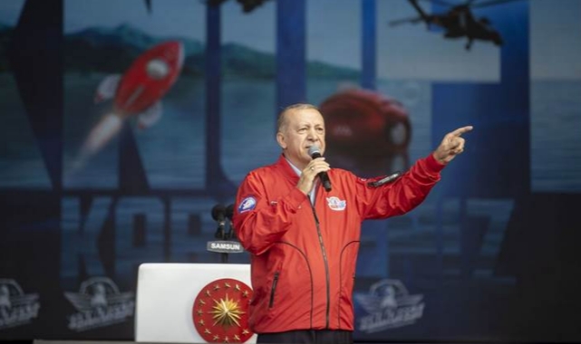 Cumhurbaşkanı Erdoğan İzmir'de TEKNOFEST'te