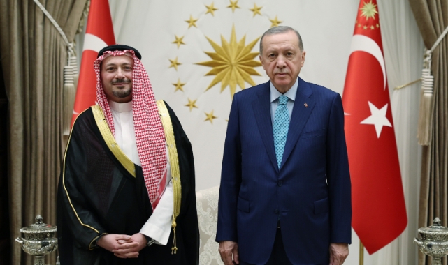 Cumhurbaşkanı Erdoğan, Suudi Arabistan Büyükelçisi Fahad Bin Assaad Bin A. Abualnasr’ı kabul etti