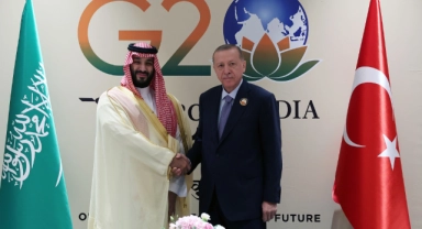 Cumhurbaşkanı Erdoğan, Suudi Arabistan Veliaht Prensi Selman ile görüştü