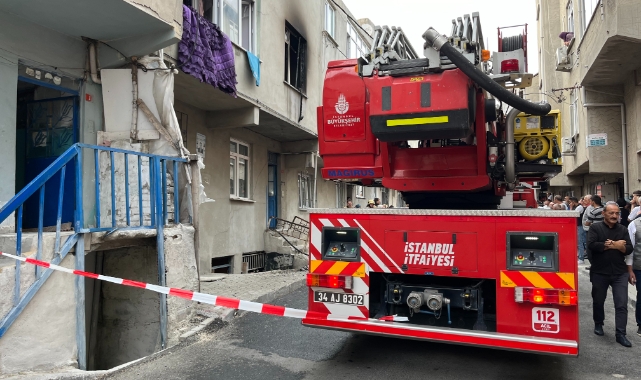 Daire yangınında 3’ü çocuk 8 kişi kurtarıldı