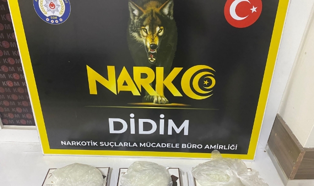 Didim'de uyuşturucu operasyonu