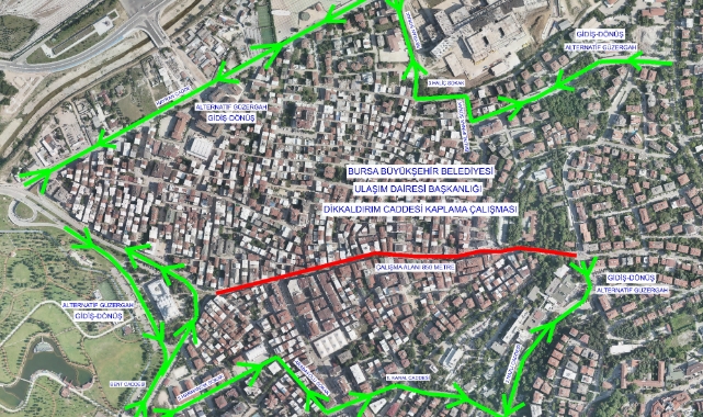 Dikkaldırım caddesi trafiğe kapatılıyor! Saat verildi