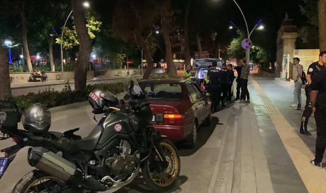 Drift yaparken bekçiye yakalandı, cezayı yedi