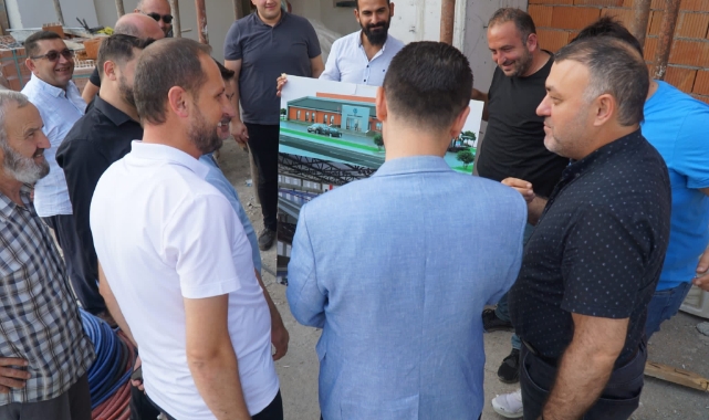 Düzce yüzme havuzu inşaatı hızla ilerliyor