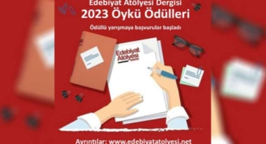 Edebiyat Atölyesi Dergisi Öykü Ödülleri başvuruları başladı