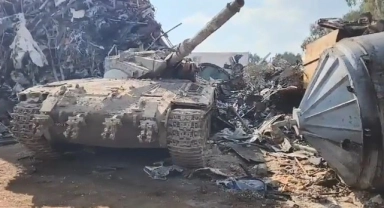 Eğitim üssünden çalınmıştı, hurdalıkta bulundu