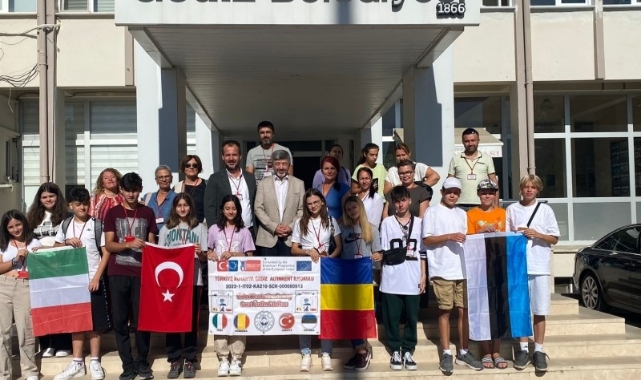 Erasmus öğrencilerinden, Başkan Akçadurak’a ziyaret