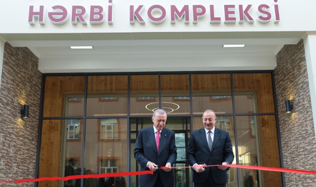 Erdoğan, 'Askeri Kompleks' açılış törenine katıldı