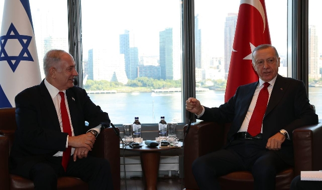 Erdoğan, İsrail Başbakanı Netenyahu’yu kabul etti